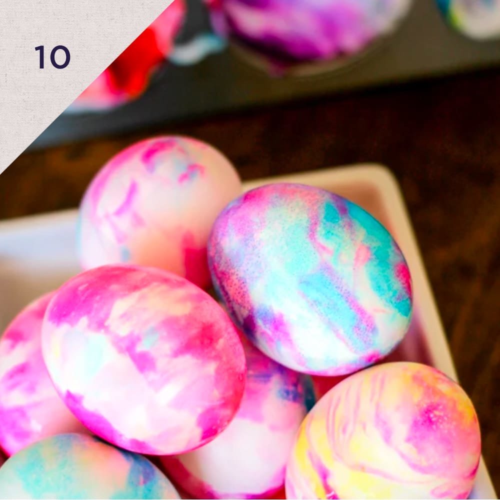 Perfectly joyful Easter eggs - Domestic Superhero has a secret ingredient
