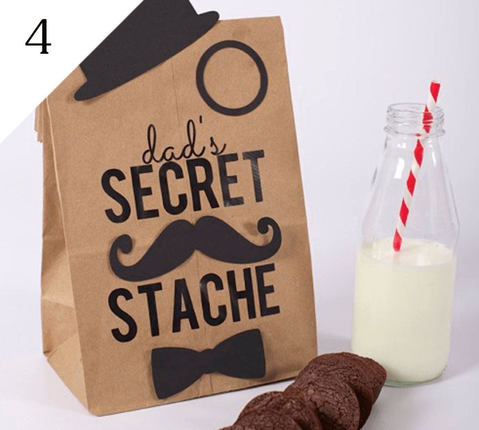 Secret stashe of treats with instructions from Marvelous Mommy