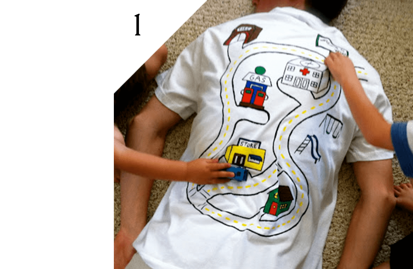 Cute racetrack DIY by All Parenting