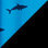 Silhouette Sharks Long Sleeve Rashguard