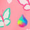 Dainty Butterflies Colour Changing Splash Jacket
