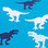 Parapluie à couleur changeante – T. rex géants