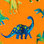Short de bain – Dinosaures colorés