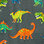 Colourblock Dino Pajama Set