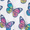 Spring Sky Butterfly Baby Pajama Set