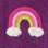 Girls Rainbow Cloud Fuzzy Sweater