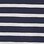 Button Breton - Navy Blue Stripes