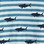 Baby & Toddler Boys Shark Stripes Slouchy Tee