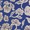 Robe Nellie – Batik floral bleu