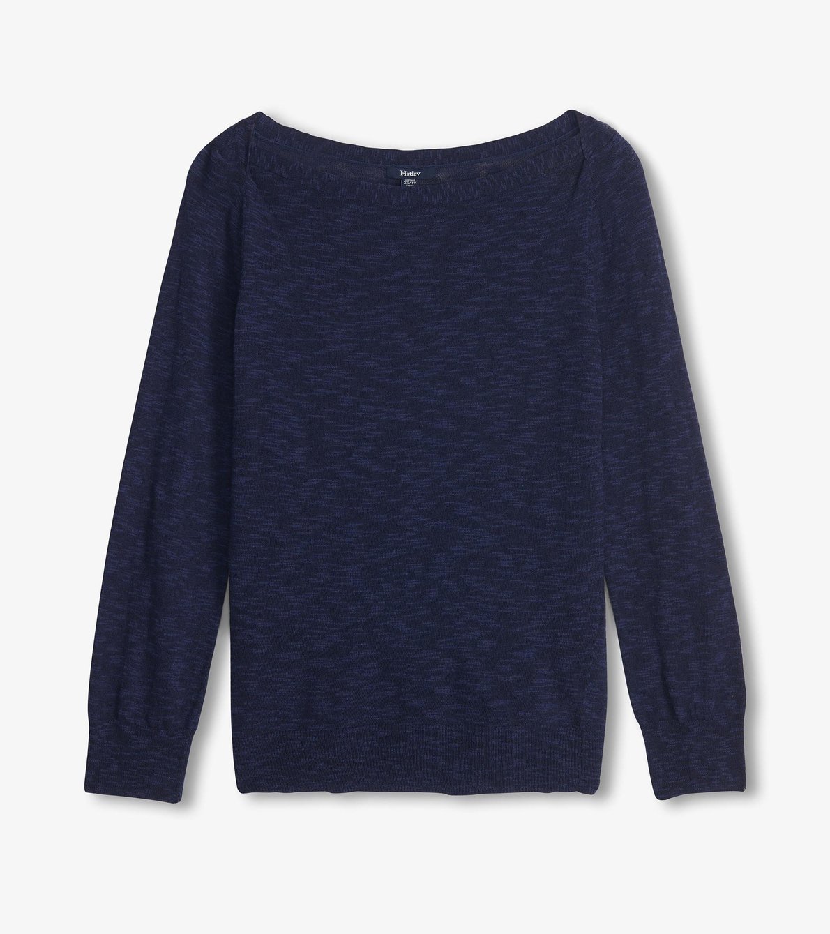 View larger image of 3/4 Sleeve Knit Breton - Navy