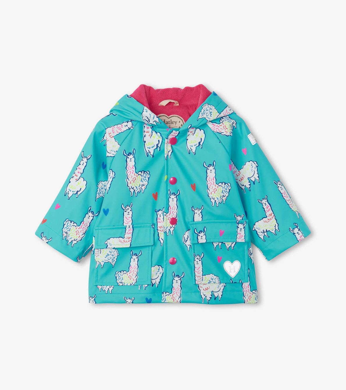 View larger image of Adorable Alpacas Baby Raincoat