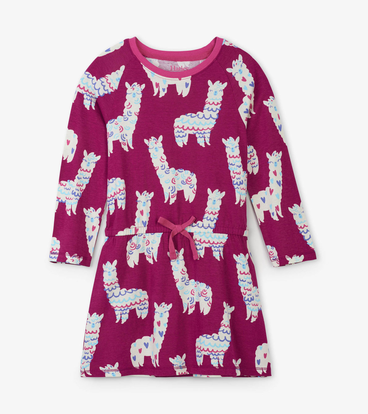 View larger image of Adorable Alpacas Drop Waist Dress