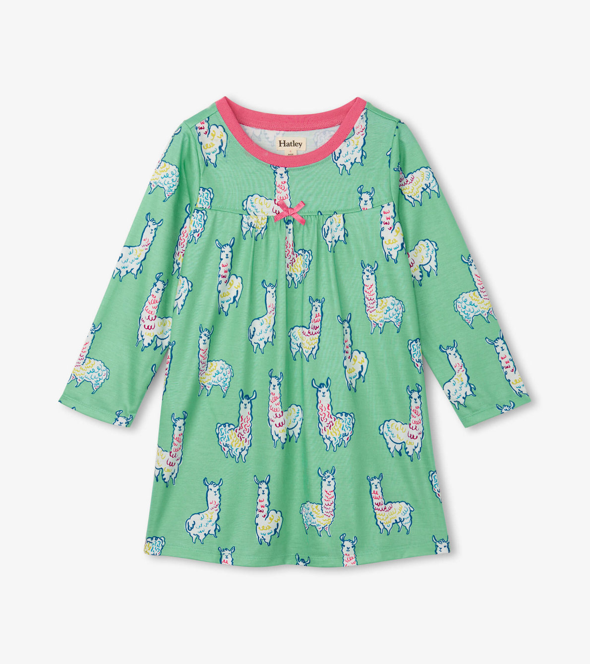 View larger image of Adorable Alpacas Long Sleeve Nightdress
