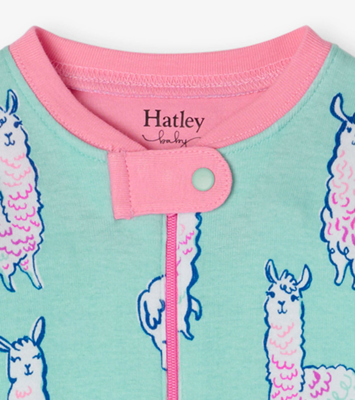 View larger image of Adorable Alpacas Organic Cotton Baby Sleeper