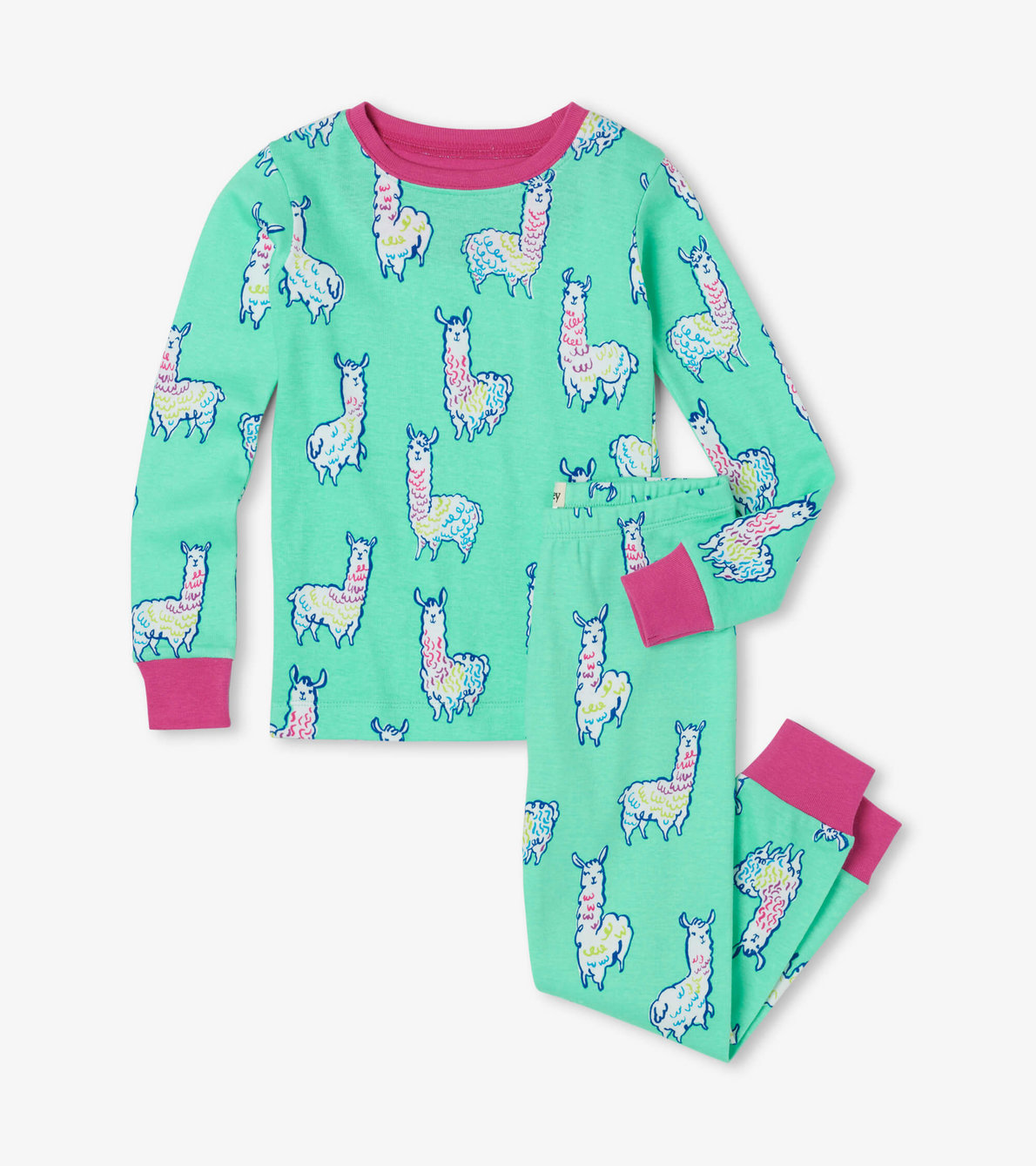 Agrandir l'image de Pyjama en coton biologique – Alpagas adorables