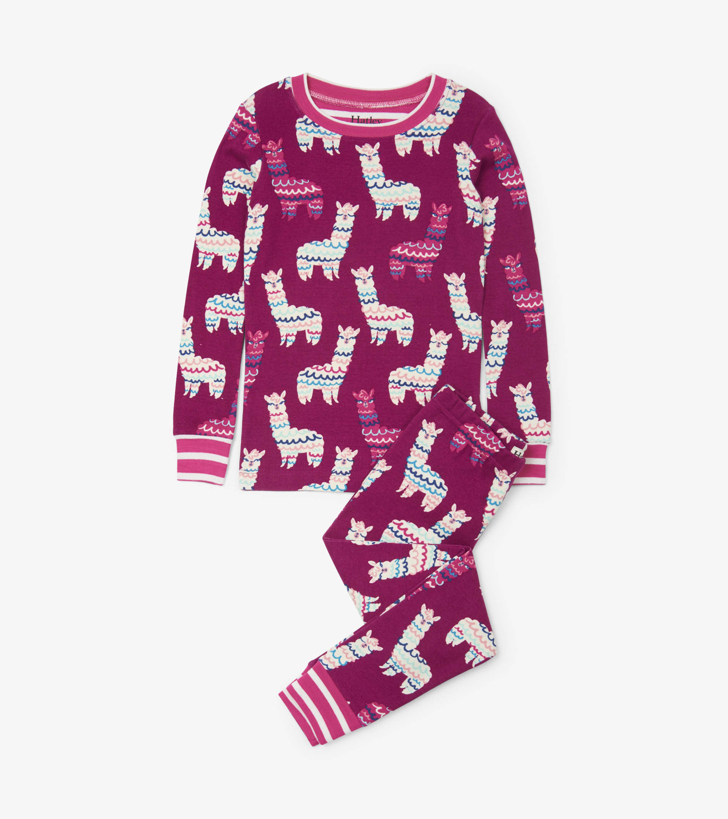 Adorable Alpacas Organic Cotton Pajama Set - Hatley CA