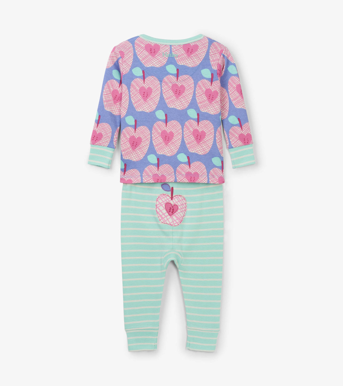 View larger image of Apple Orchard Organic Cotton Baby Pajama Set