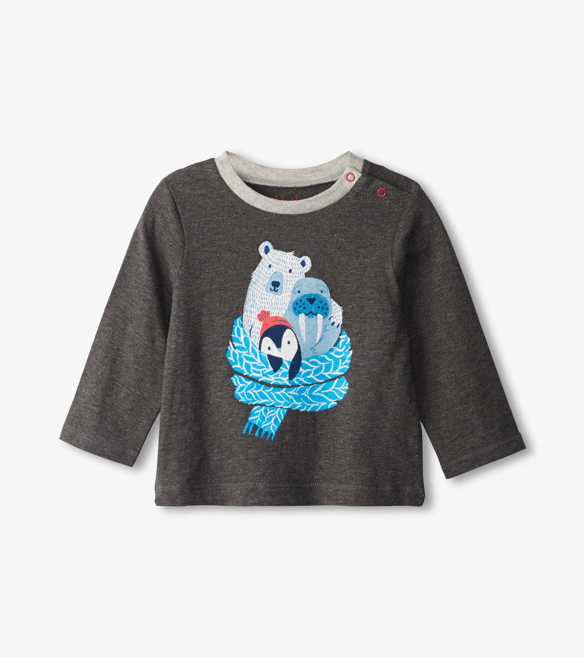 Agrandir l'image de T-shirt à manches longues pour bébé – Copains de l’Arctique