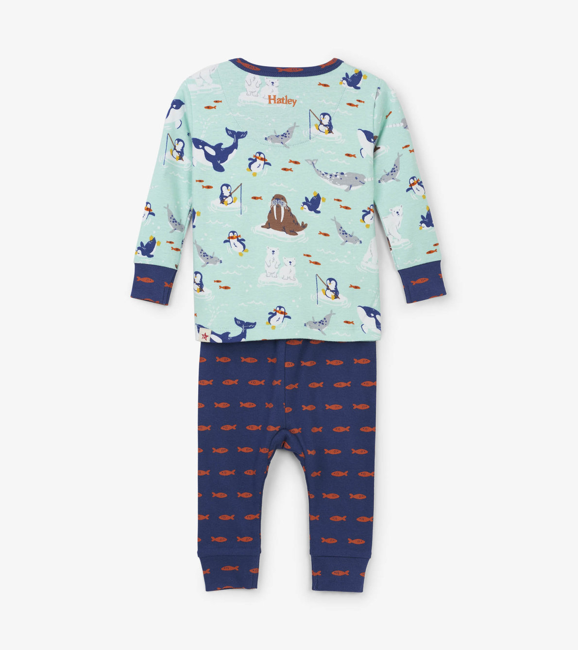 Agrandir l'image de Pyjama en coton bio pour bébé – Amis de l’Arctique