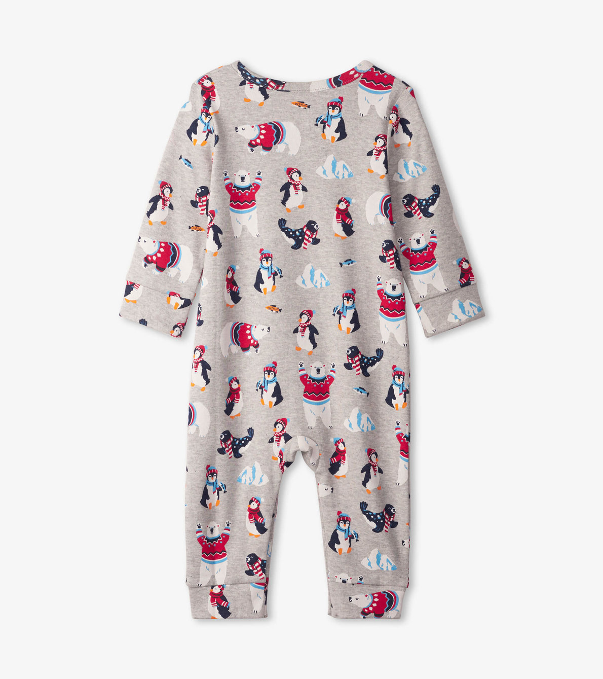 View larger image of Artic Buddies Baby Henley Romper