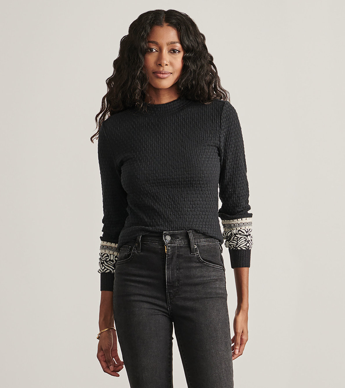 View larger image of Aspen Sweater - Black