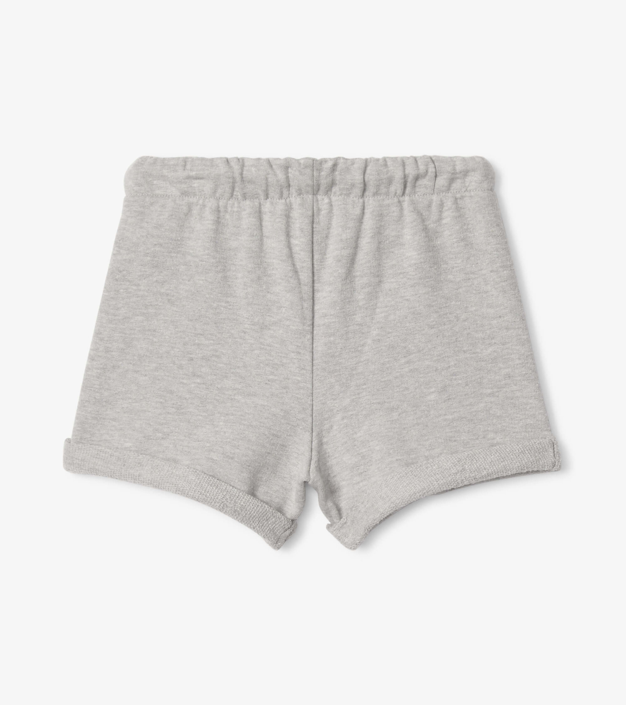 A Paper Kid pleat-detail cotton shorts - Grey