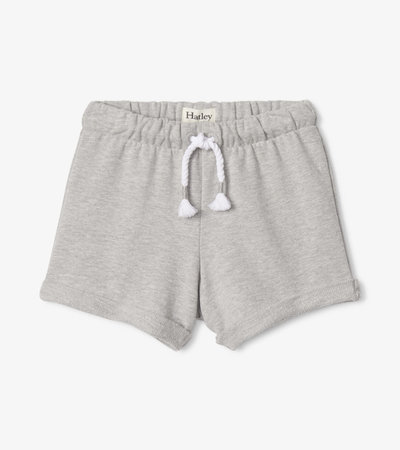 Athletic Grey Toddler Pull On Shorts