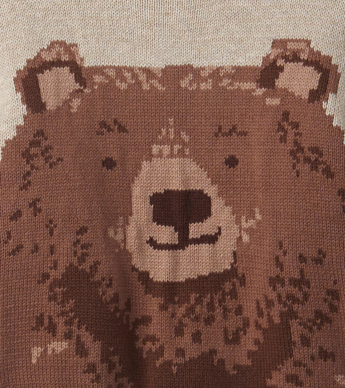 View larger image of Big Bear Crew Neck Knit Sweater