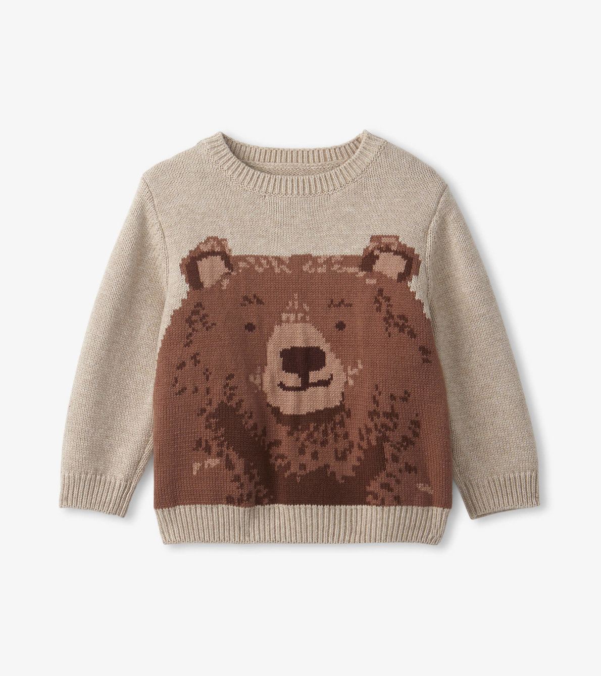 View larger image of Big Bear Crew Neck Knit Sweater