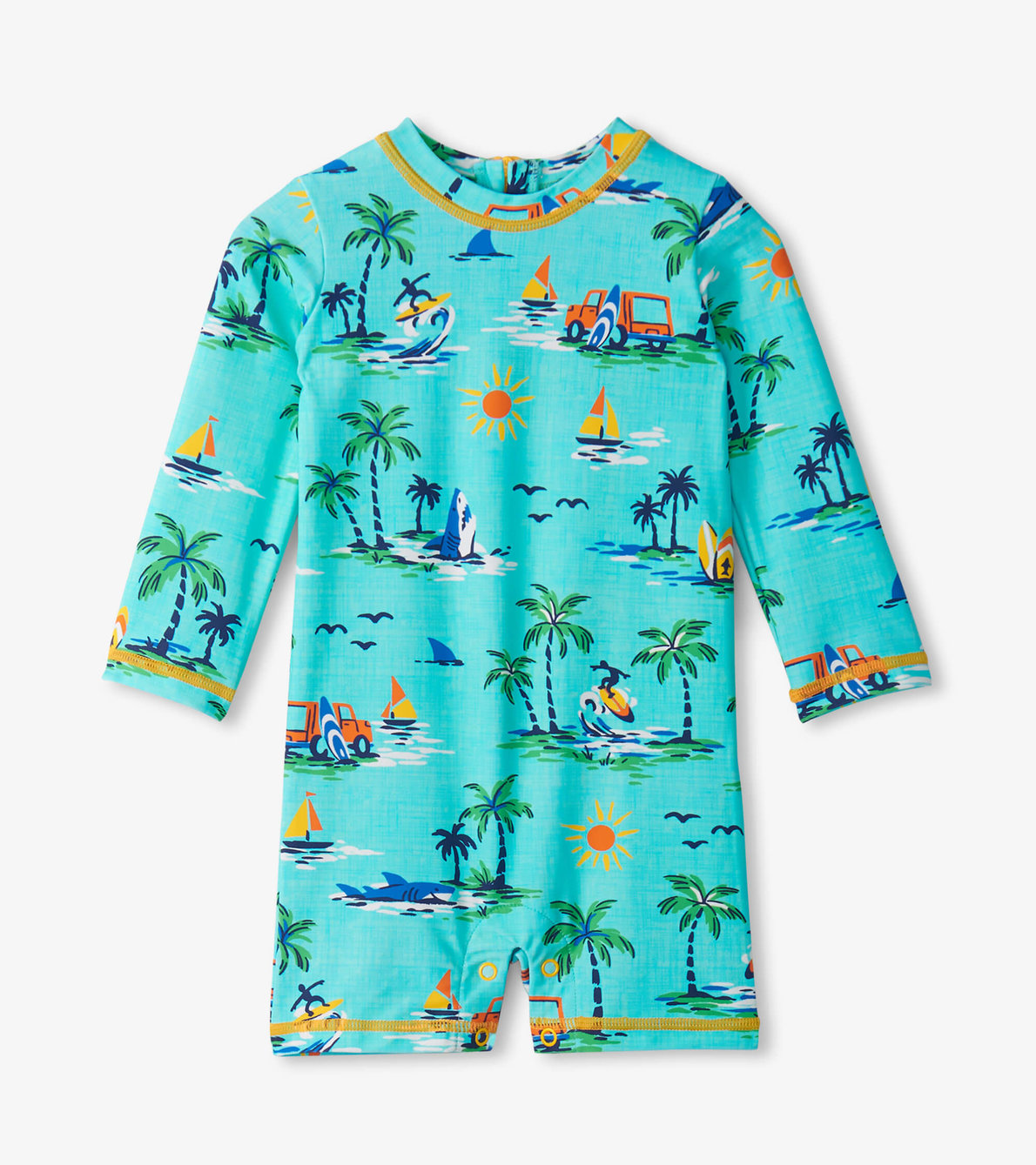 View larger image of Baby Boys Vintage Holiday One-Piece Rashguard