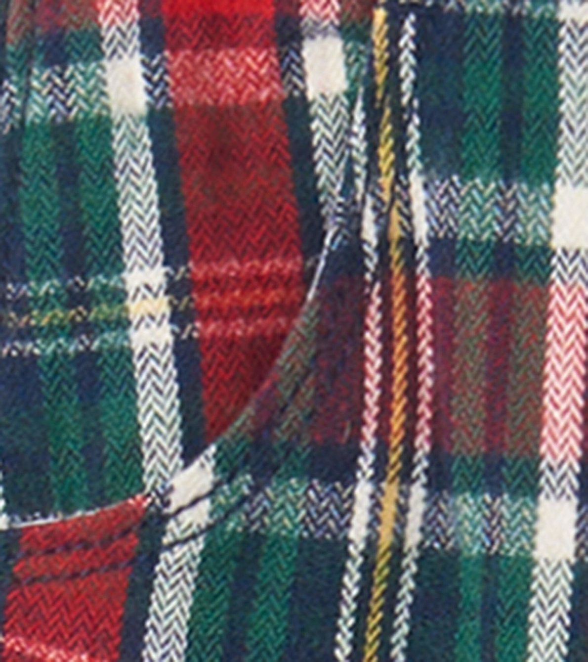 Agrandir l'image de Pantalon à jambe droite – Tartan hivernal