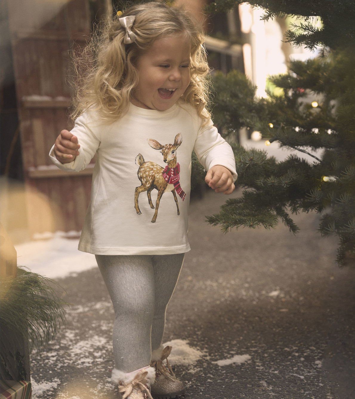 View larger image of Christmas Reindeer Long Sleeve T-Shirt