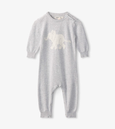 Baby Elephant Sweater Onesie