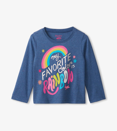Baby Favorite Color Is Rainbow Long Sleeve T-Shirt