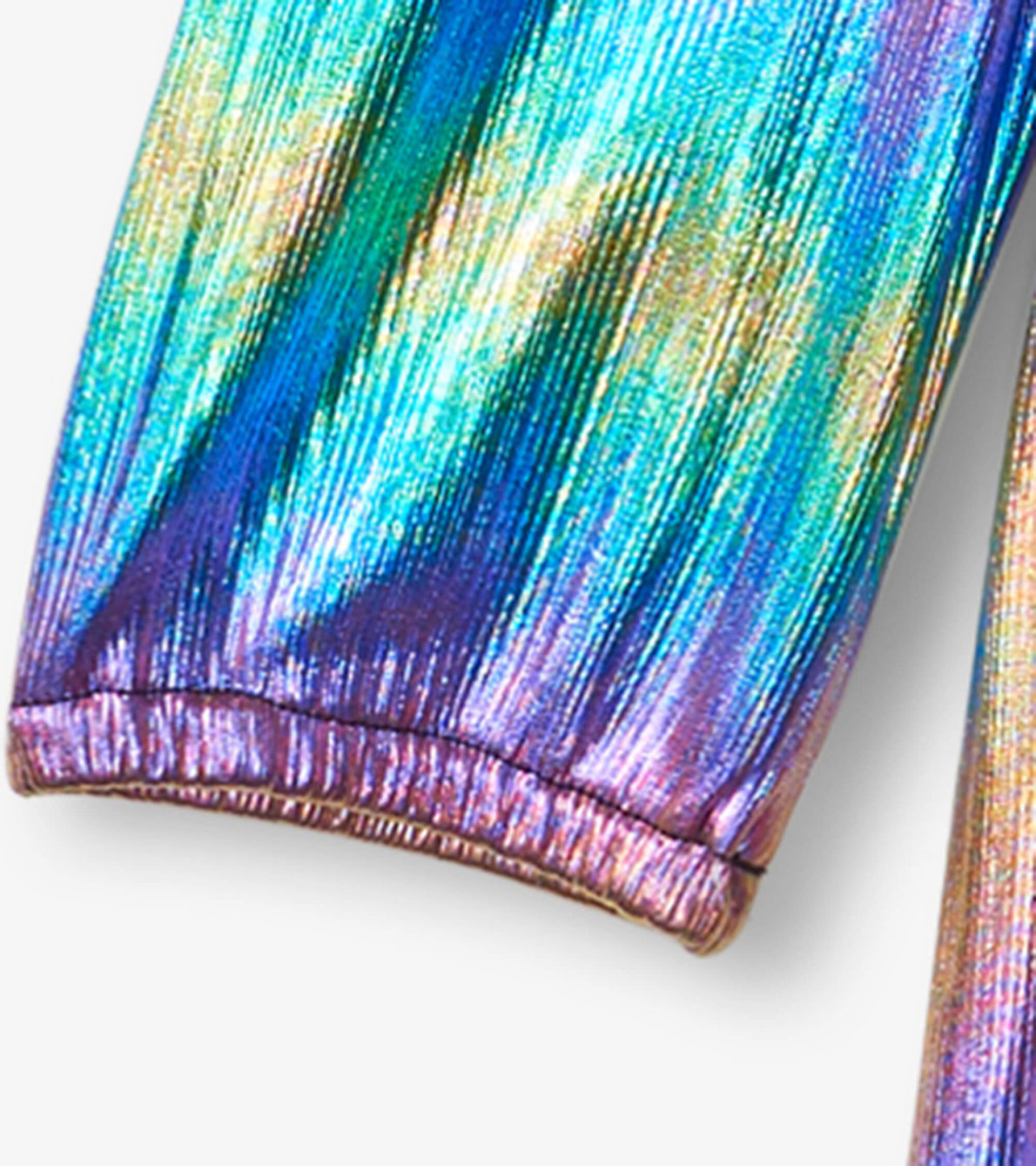 View larger image of Metallic Rainbow Puff Sleeve Dress