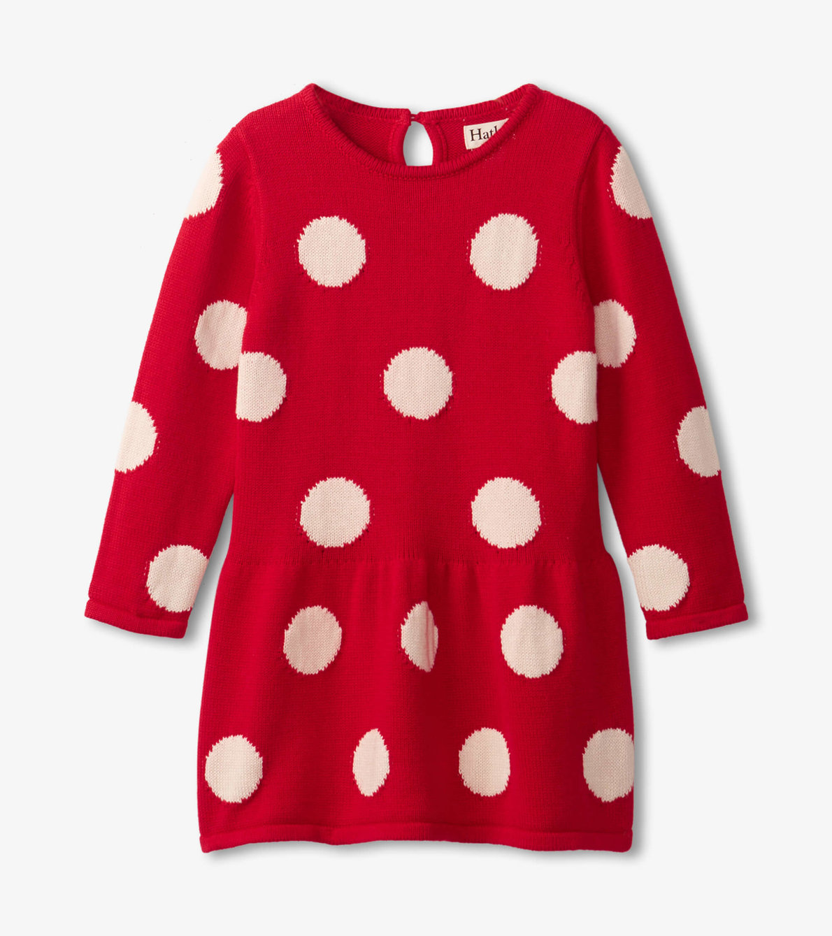 View larger image of Polka Dots Sweater Dress