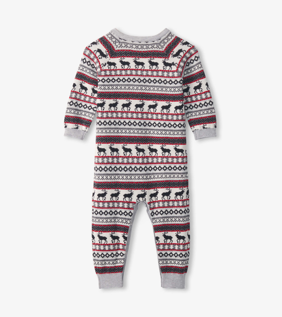 View larger image of Baby Stag Fairisle Sweater Onesie