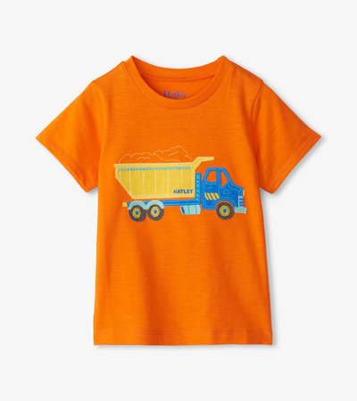T-shirt à imprimé pour tout-petit – Camion à benne