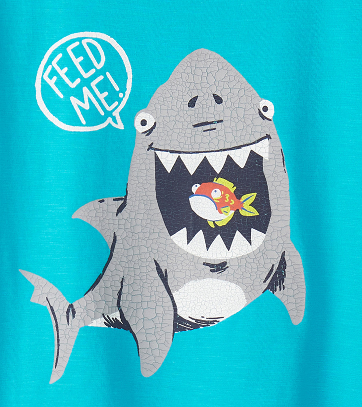 Agrandir l'image de T-shirt ample – Requin affamé