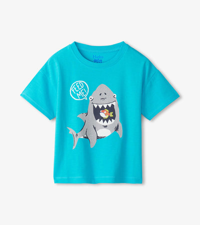 T-shirt ample – Requin affamé