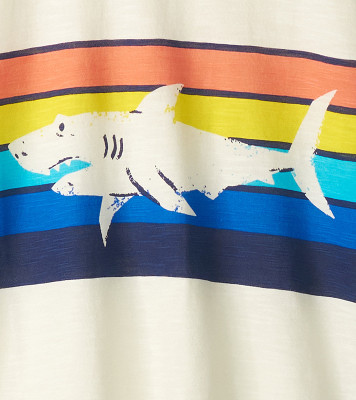 Agrandir l'image de T-shirt à imprimé – Requin des îles