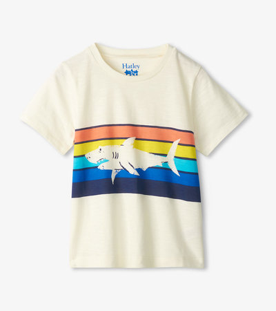 T-shirt à imprimé – Requin des îles