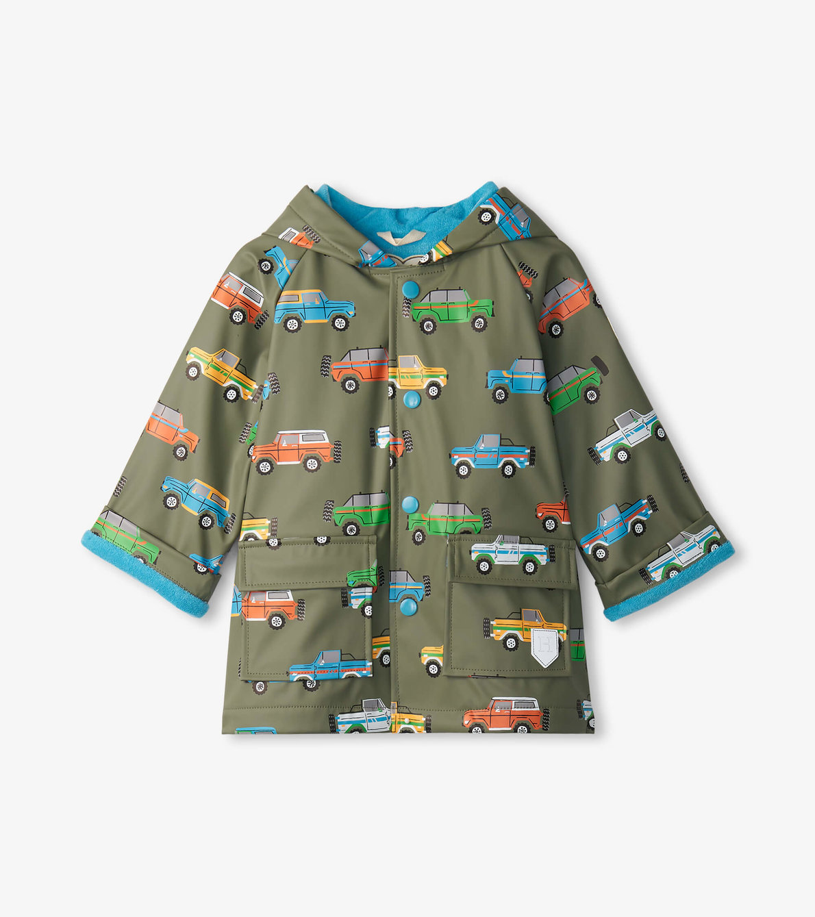 View larger image of Baby & Toddler Boys Off-Roading Button-Up Raincoat