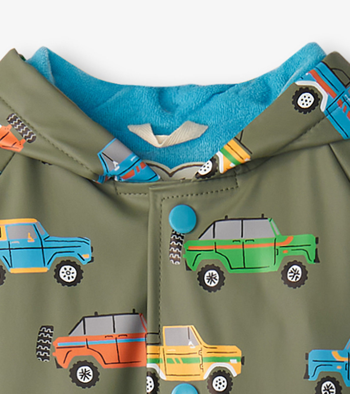 View larger image of Baby & Toddler Boys Off-Roading Button-Up Rain Jacket