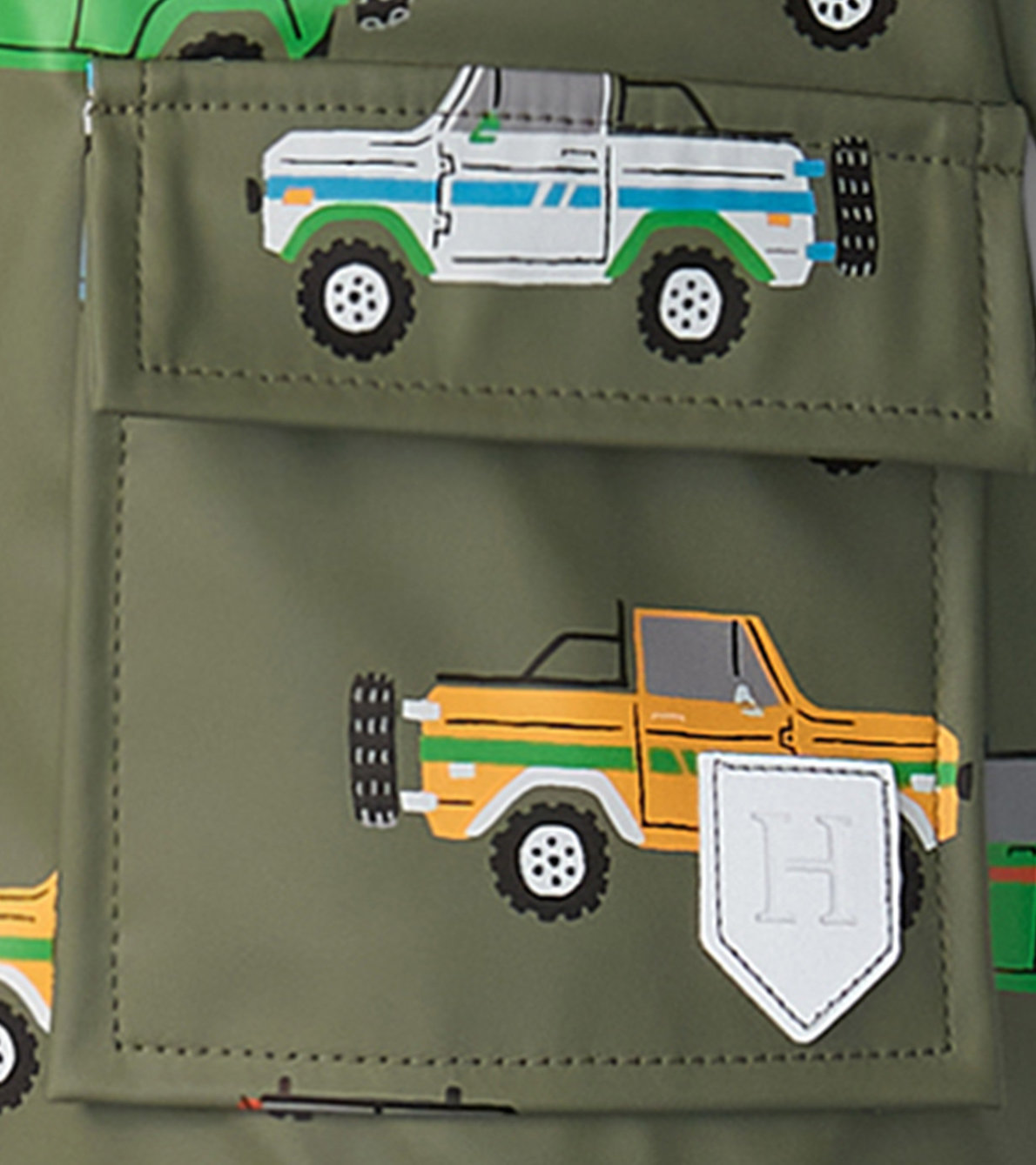 View larger image of Baby & Toddler Boys Off-Roading Button-Up Rain Jacket