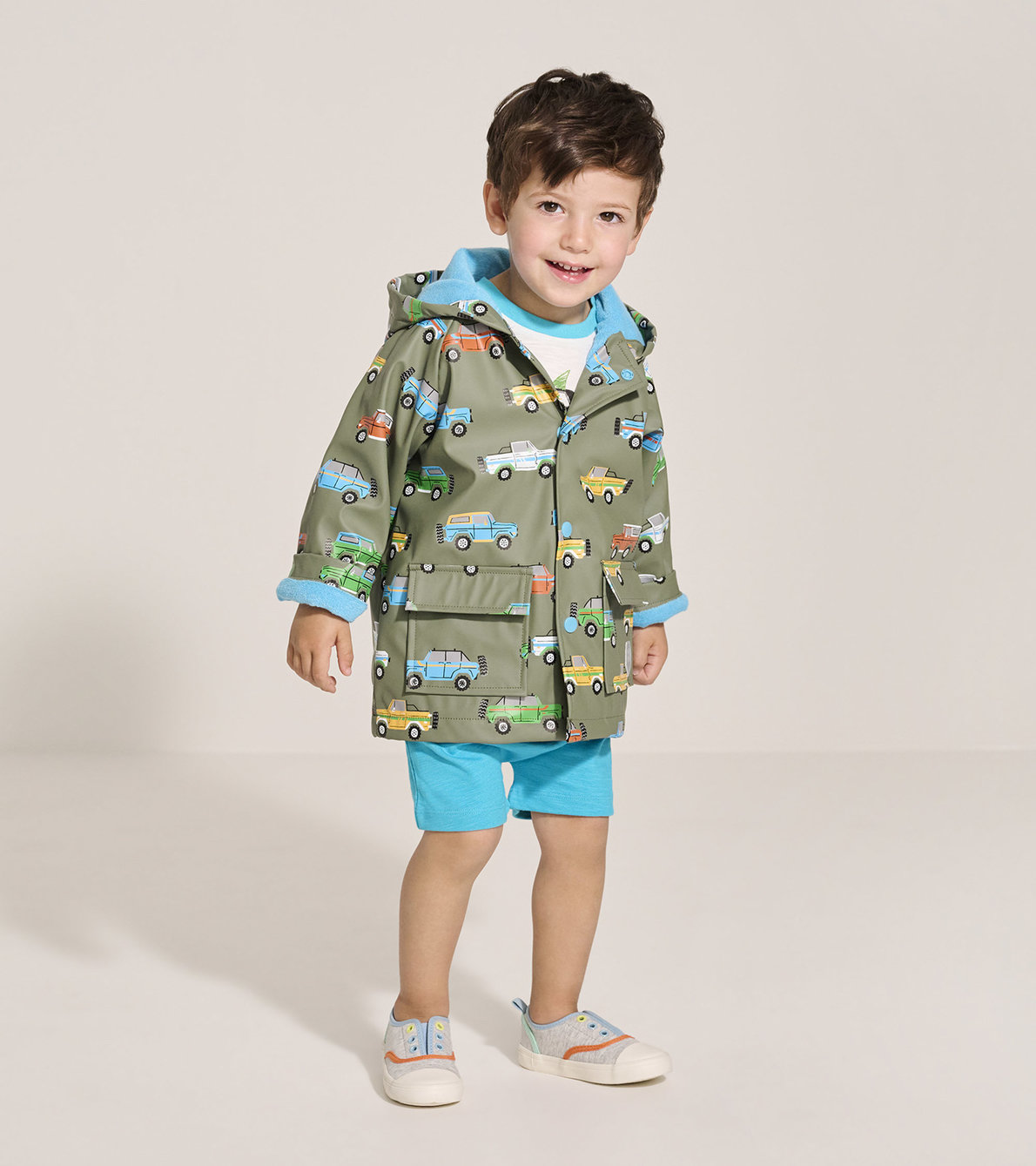 View larger image of Baby & Toddler Boys Off-Roading Button-Up Raincoat