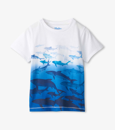 T-shirt à imprimé pour tout-petit – École de requins