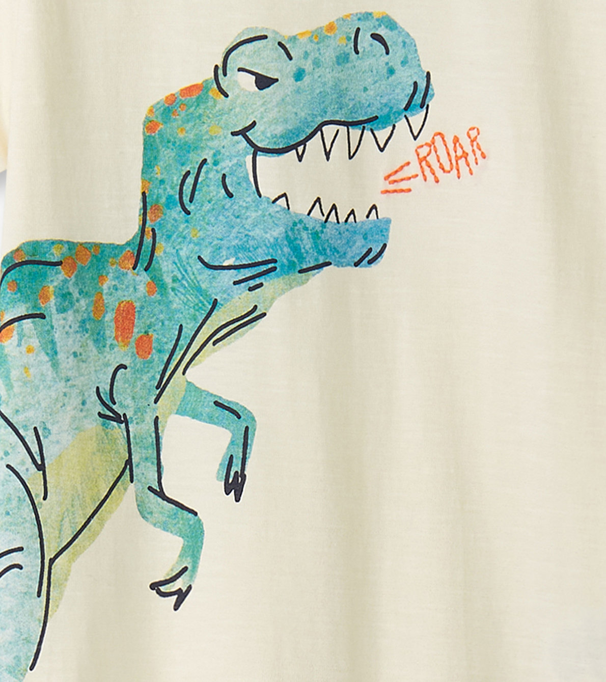 Agrandir l'image de T-shirt à imprimé pour tout-petit – Tyrannosaure rugissant