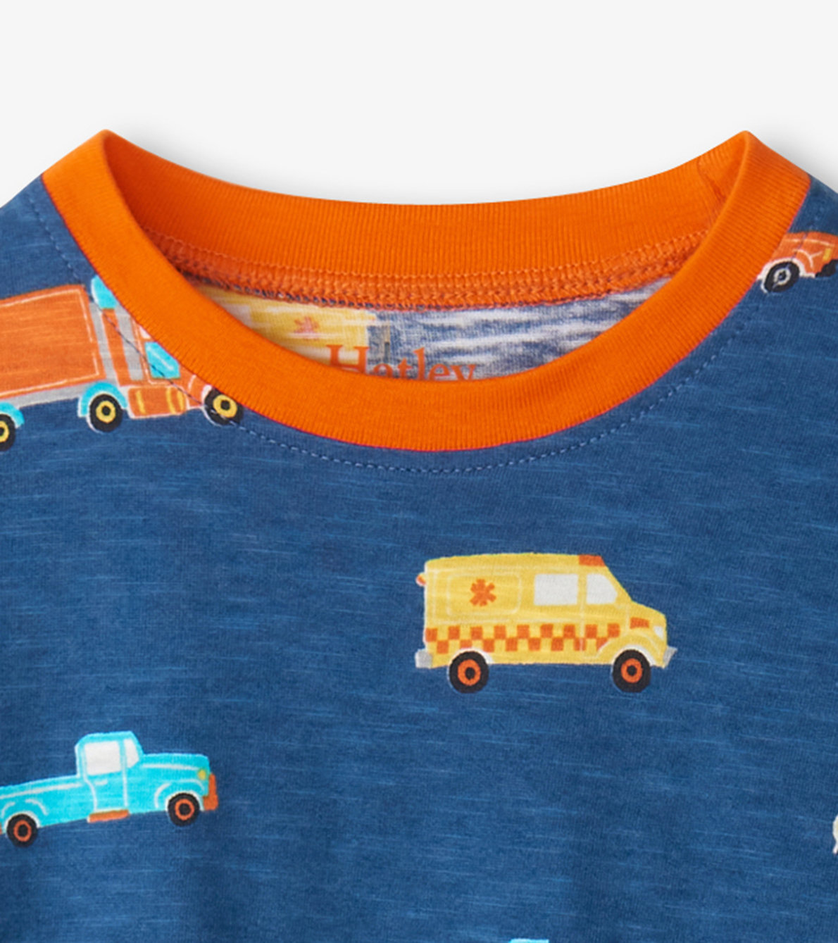 Agrandir l'image de T-shirt ample pour tout-petit – Camions et voitures