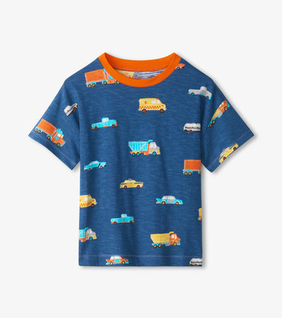 Baby & Toddler Boys Trucks and Cars Slouchy Tee